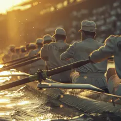 ósemka ze sternikiem online - sportowy film George'a Clooneya już dostępny w Polsce